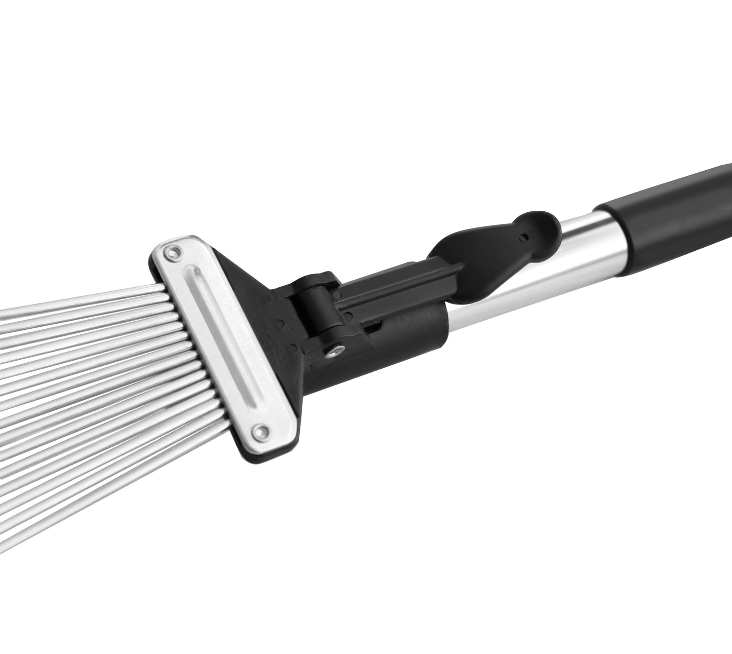 TABOR TOOLS J17A Adjustable Telescopic Metal Rake 61”