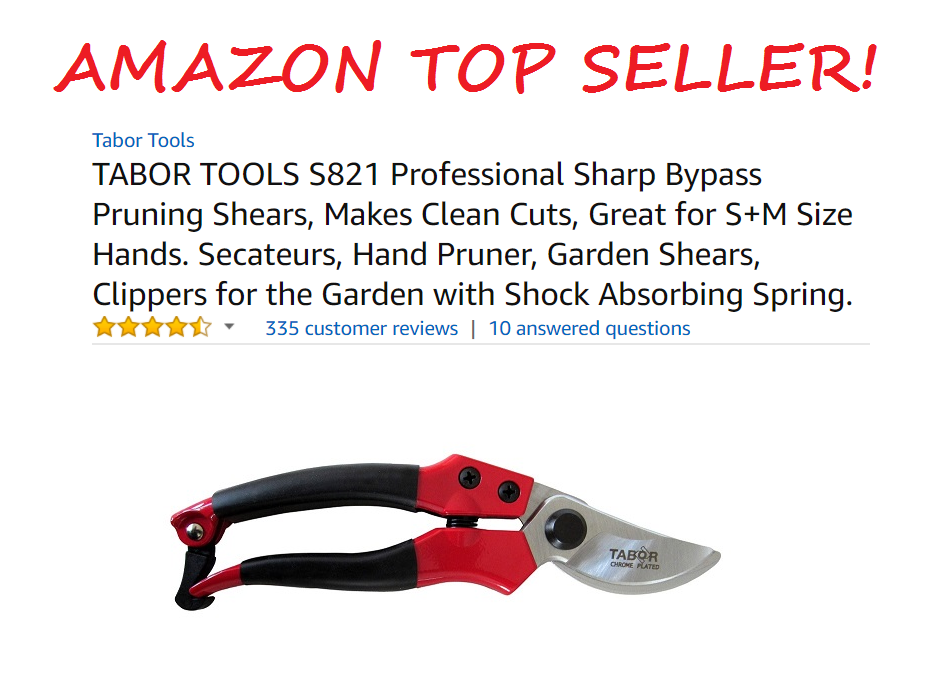 Tabor Tools Pruning Shears Amazon Top Seller
