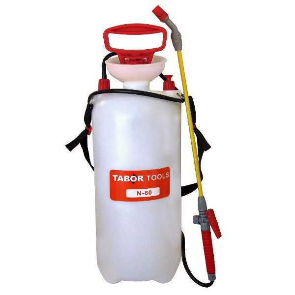 TABOR TOOLS: N-80A 2-Gallon Pump Sprayer with Shoulder Strap – Tabor Tools