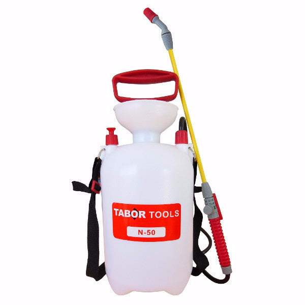 garden sprayer with shoulder strap TABOR TOOLS N-50 1.3-Gallon Pump Sprayer with Shoulder Strap
