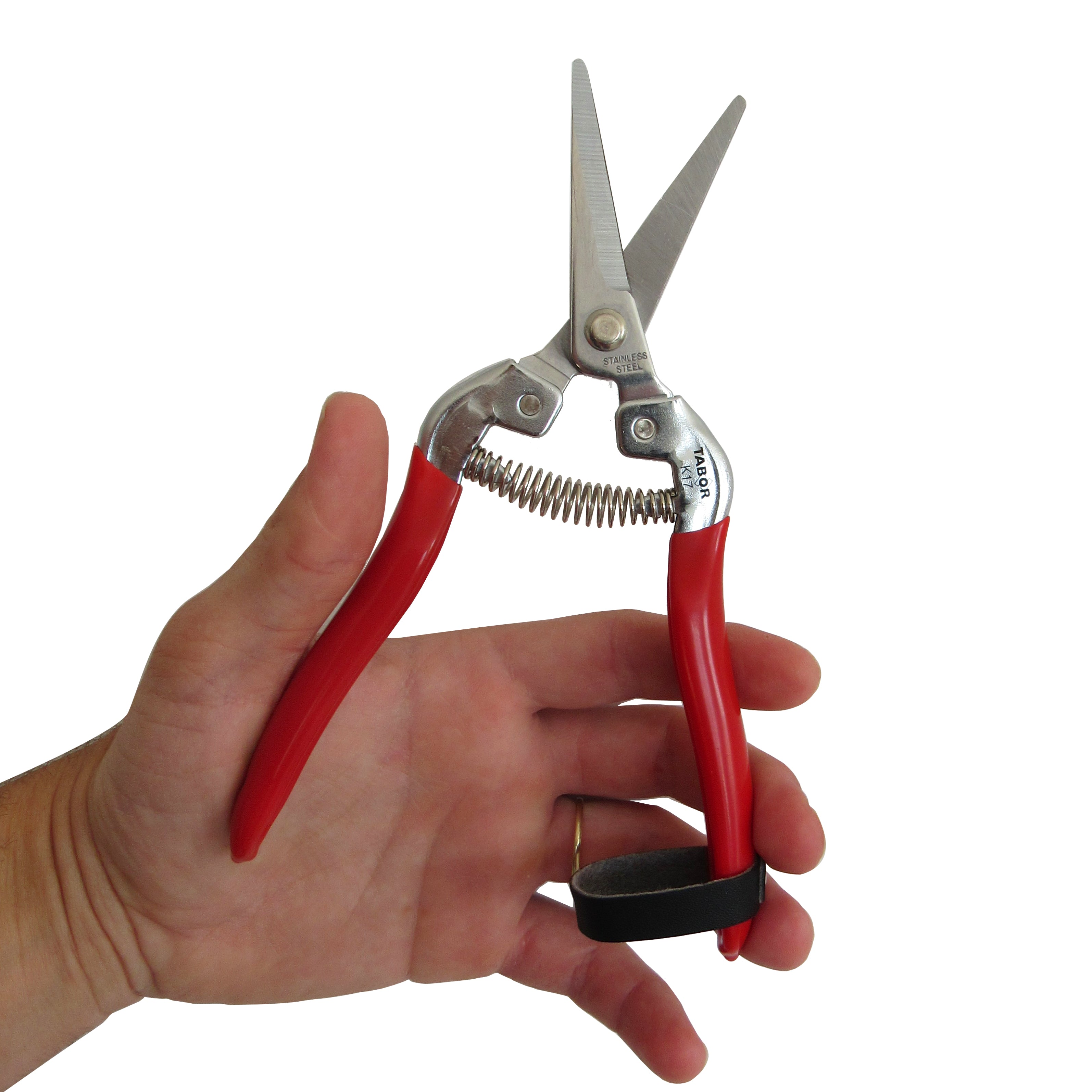 garden scissor TABOR TOOLS Pruning Shears, Florist Scissors, Multi Tasking Garden Snips for Arranging Flowers, Trimming Plants and Harv