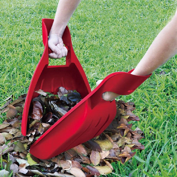 Tabor Tools Leaf Scoops: Garden and Yard Hand Rakes (1 Pair)