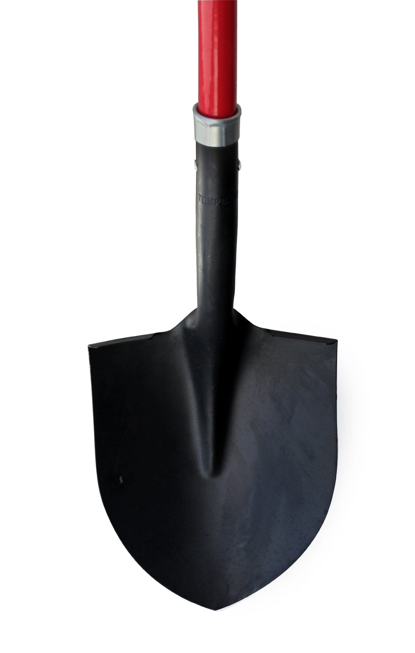TABOR TOOLS J201 Digging Shovel With Rounded Blade and Comfortable D-Grip 31" Fiberglass Handle