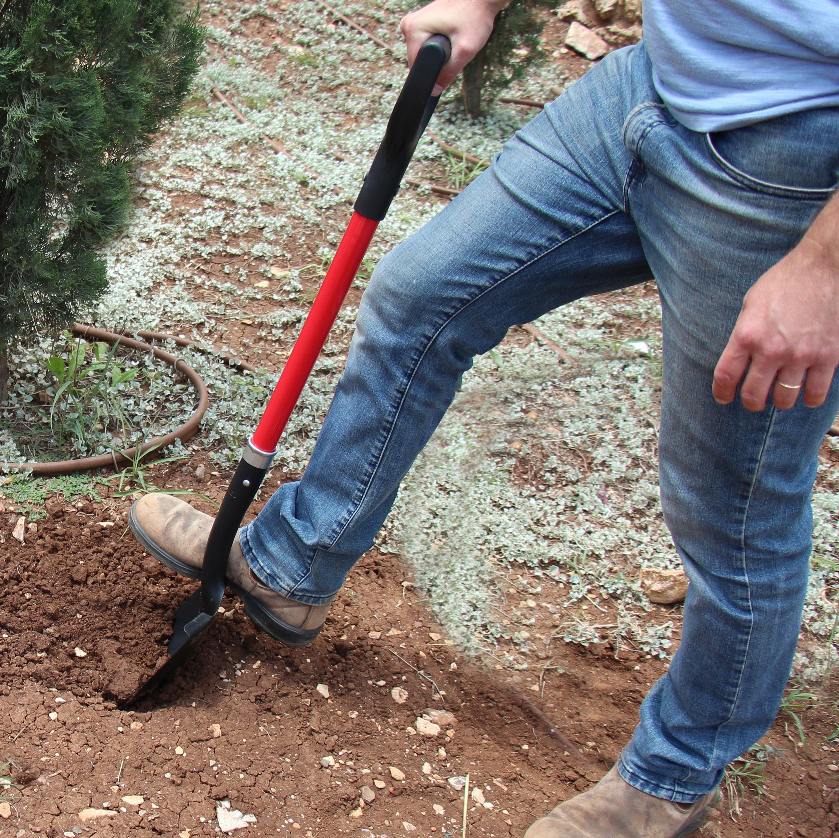 Curved blade digging deals shovel