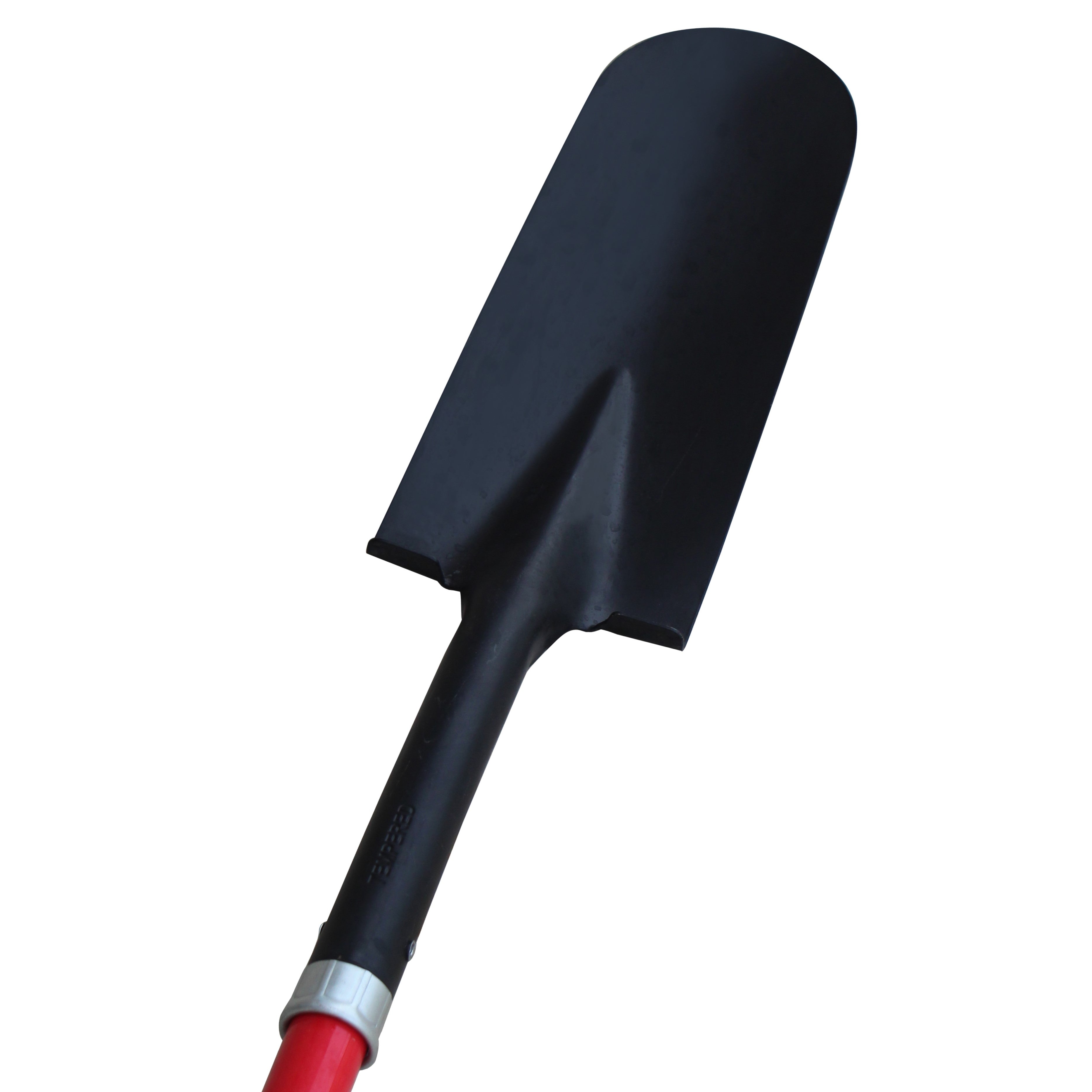 TABOR TOOLS J213 Trench Digging and Drain Shovel Narrow Blade and and D-Grip 31" Fiberglass Handle