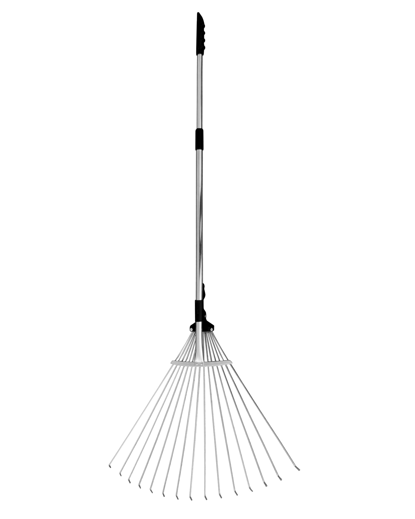 TABOR TOOLS Adjustable Telescopic Metal Rake 63”