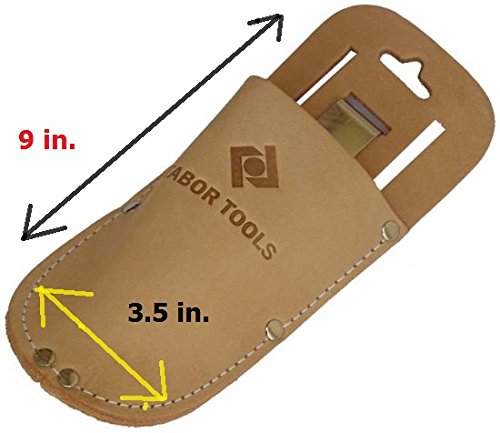 TABOR TOOLS Leather Holster for Pruning Shears. H1.