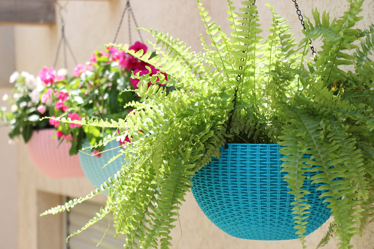 Rattan Hanging Planters (8 colors)