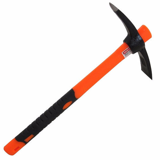 TABOR TOOLS J62A Mini Pick Mattock with Strong Light-Weight 15-Inch Fiberglass Handle