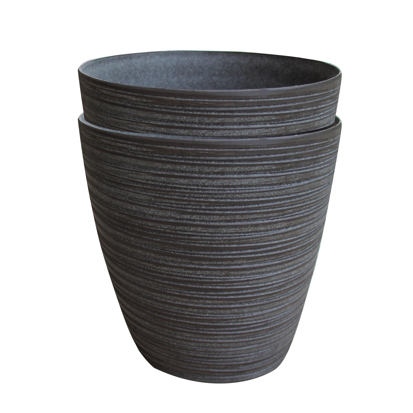 Set of 2 round planters (8 colors)