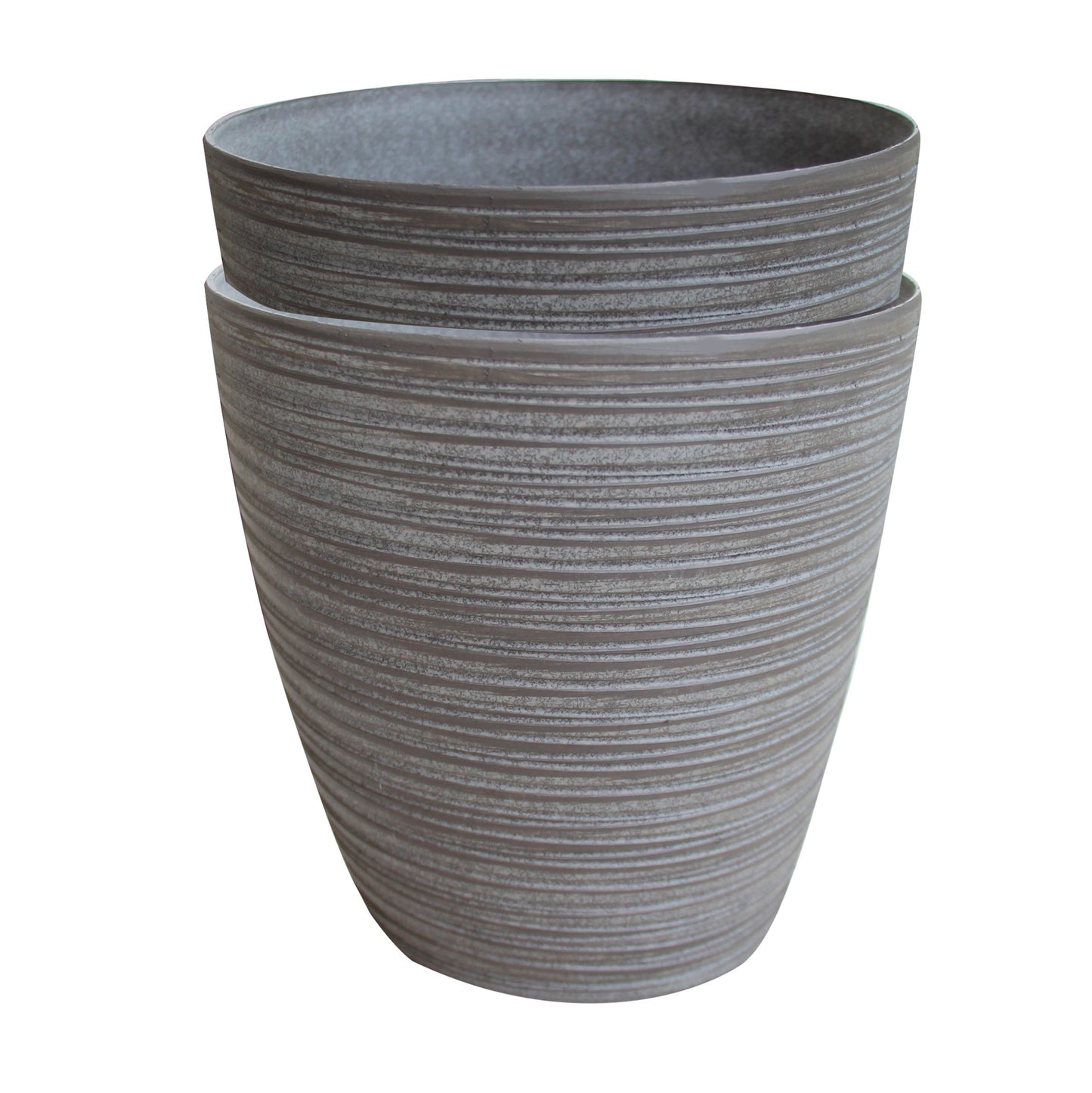 Set of 2 round planters (8 colors)