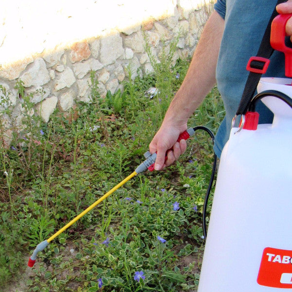 Tabor Tools Hand Pump Chemical and Pesticide Sprayer 2 Gallon - Wand