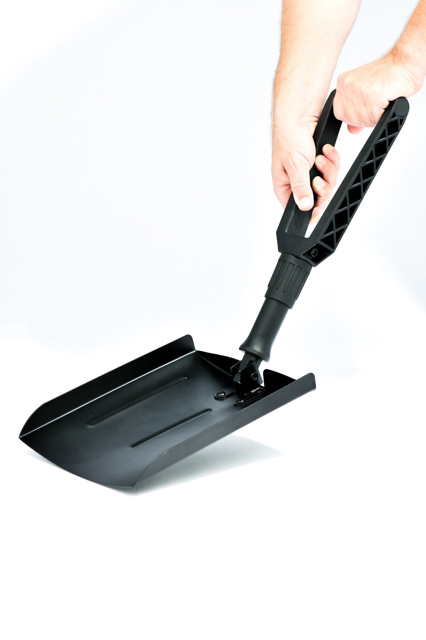 TABOR TOOLS Collapsible Outdoor Spade, Folding Snow Shovel, J3A.