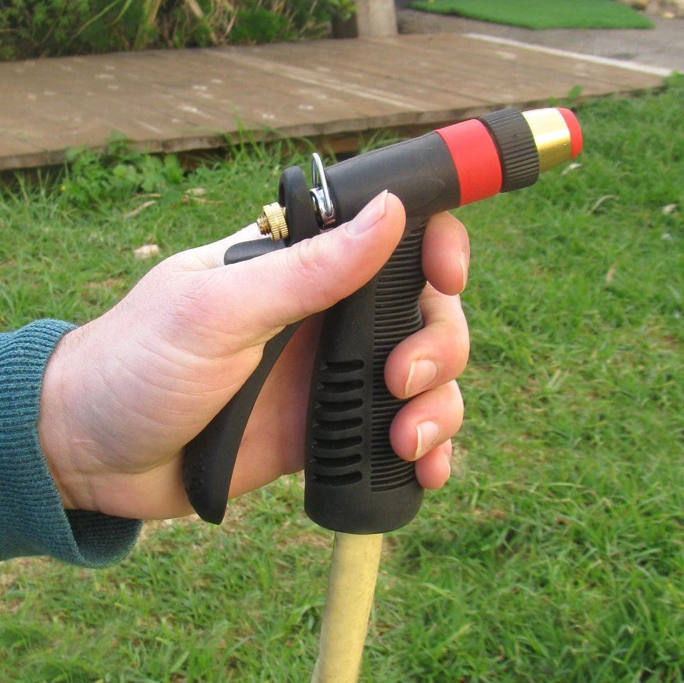 Tabor Tools Metal Nozzle Set: Pistol Sprayer & 7-Pattern Sprayer Head