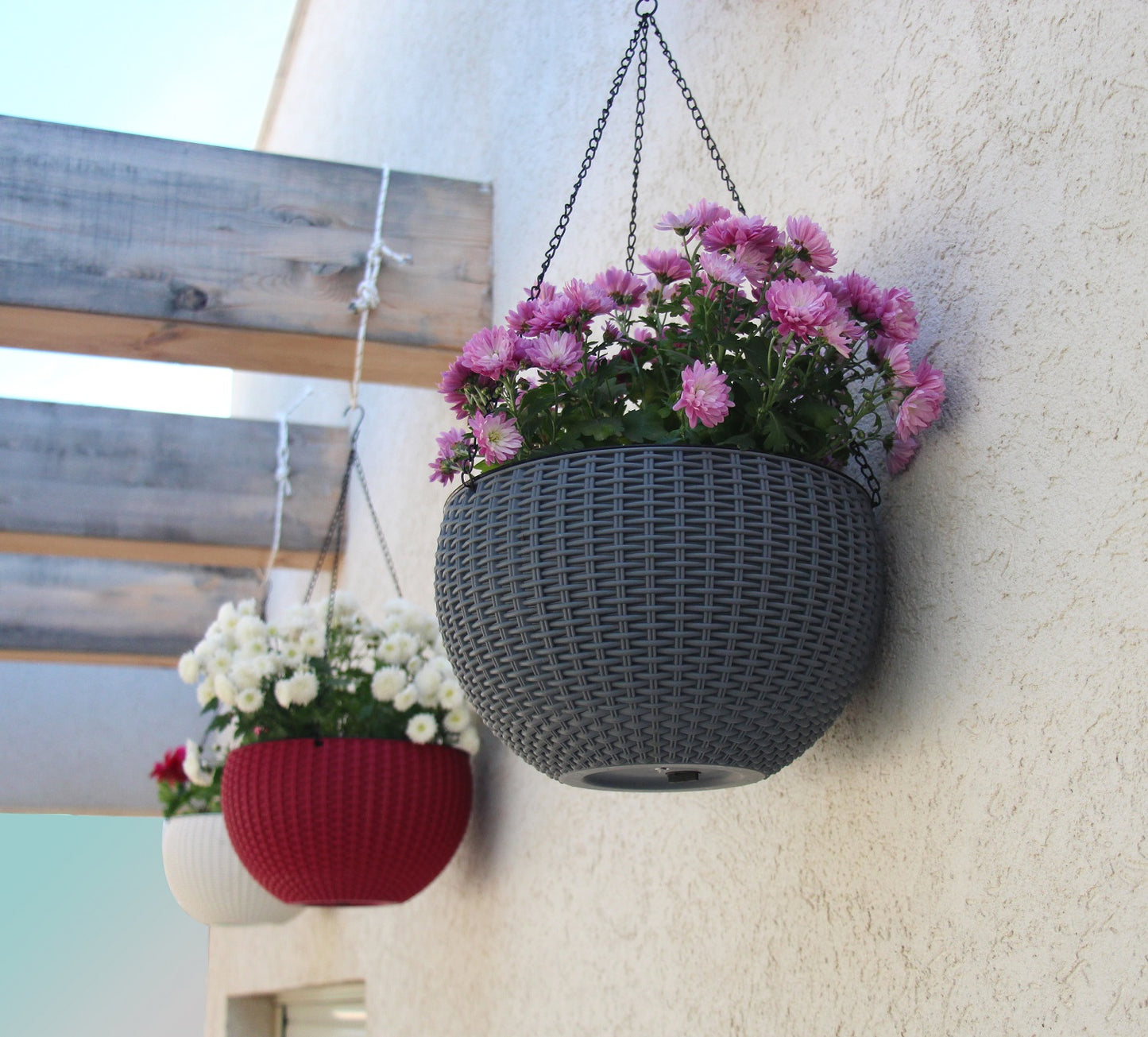 Rattan Hanging Planters (8 colors)